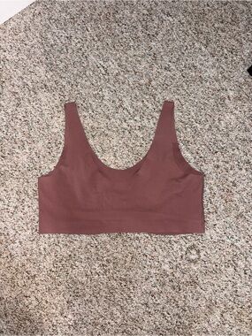 knix Seamless Scoop Bralette in Dusty Mauve